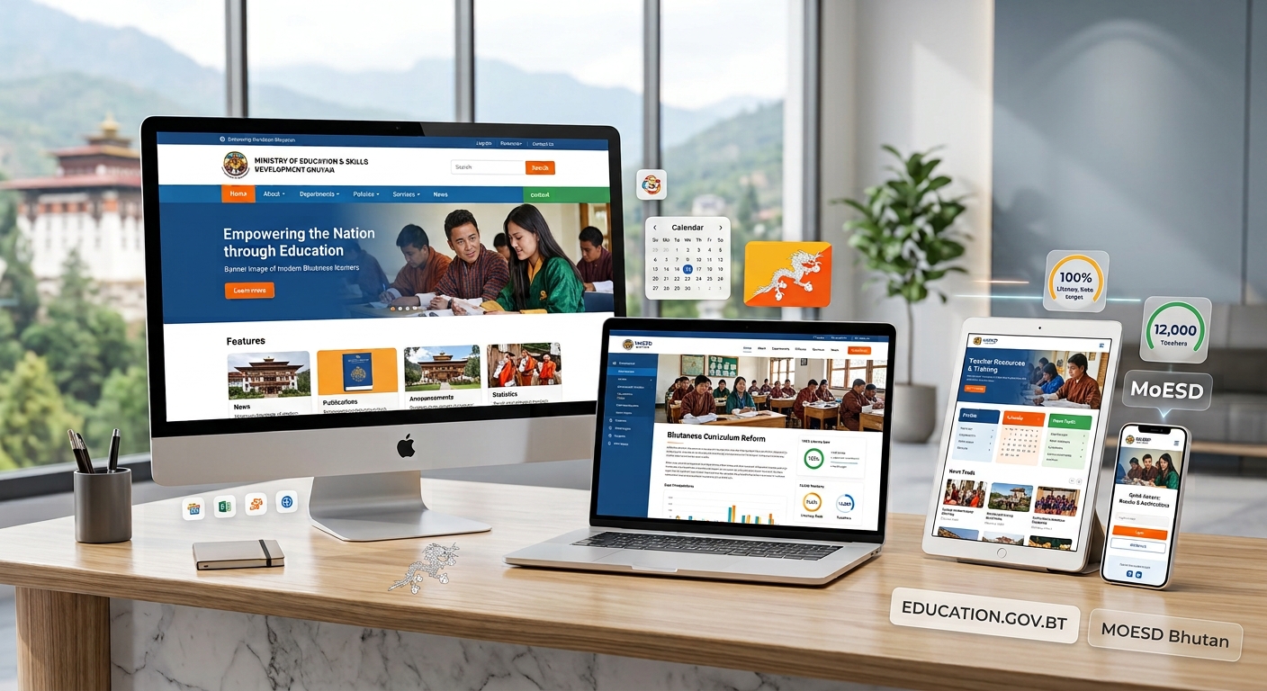 Bhutan Education Ministry Portal